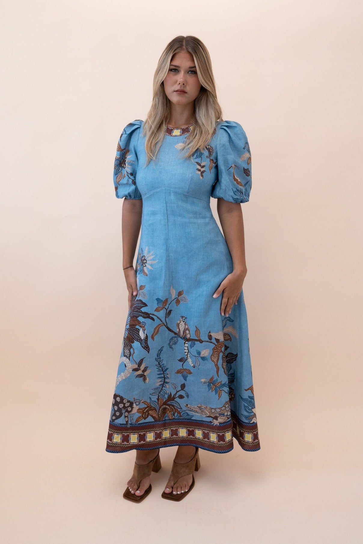 georgie midi dress Alemais Georgie Midi Dress – That Dress Hire