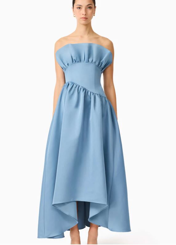 Elliatt Laurel Dress in Steel Blue – That Dress Hire Elliatt Laurel Dress in Steel Blue – That Dress Hire