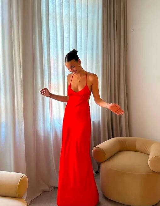 Manning Cartell Saturation Point Slip Dress in Red