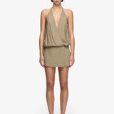 Bec and Bridge Kirra Mini Dress in Khaki