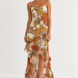 Sir Estella Ruffle Maxi Dress