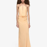 Bec and Bridge Celia Keyhole Maxi Dress in Sherbert