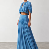 Zimmermann Clash Set in Dusty Blue