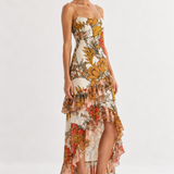 Sir Estella Ruffle Maxi Dress