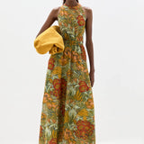 Sir Eliana Cross Back Maxi Dress