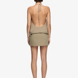 Bec and Bridge Kirra Mini Dress in Khaki