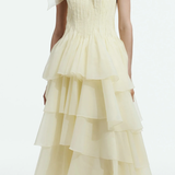 Aje Sonnet Gown in Butter