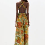 Sir Eliana Cross Back Maxi Dress