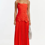 Acler Avision Maxi Dress in Chilli