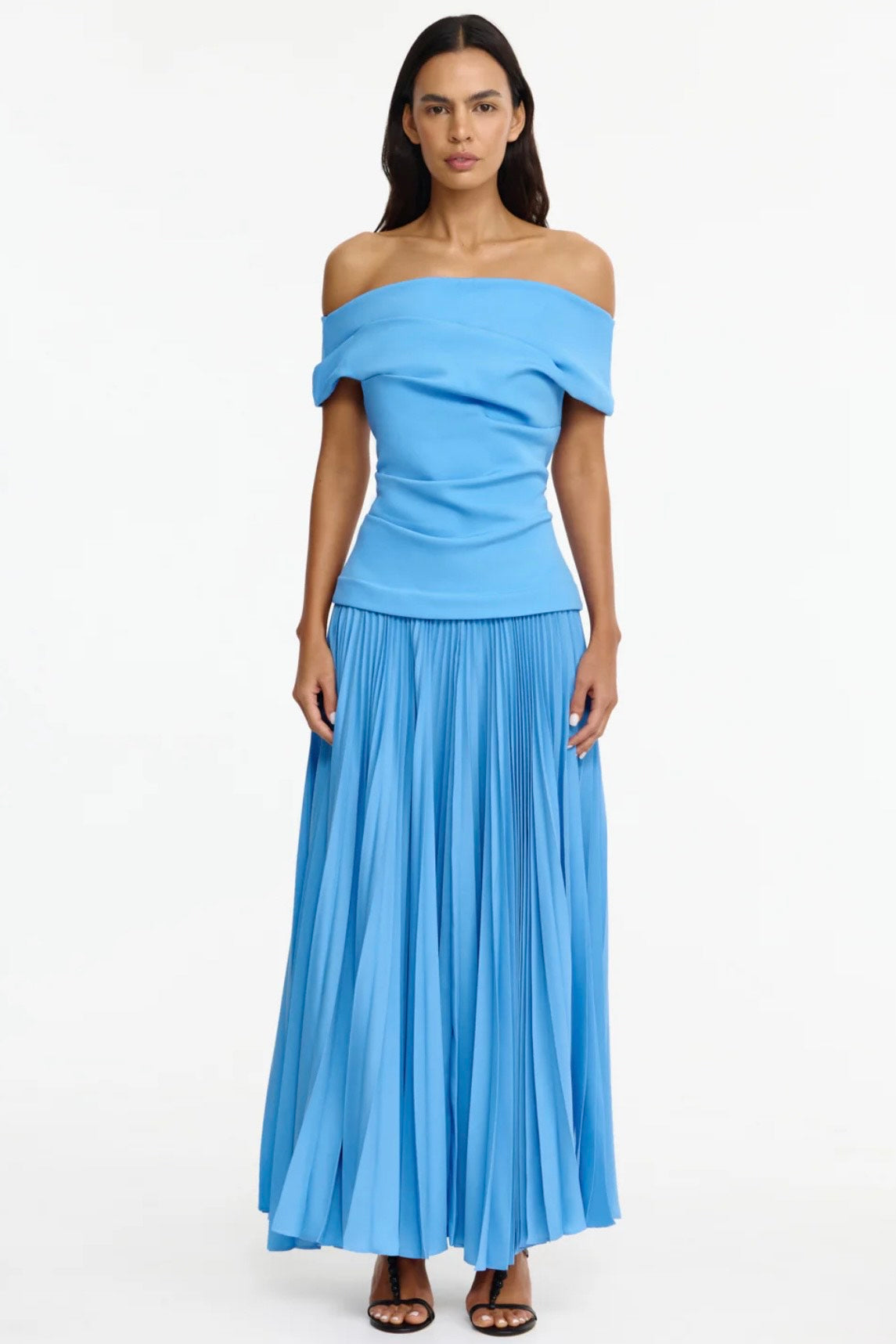 Acler Haileypark Maxi Dress in Alt Blue