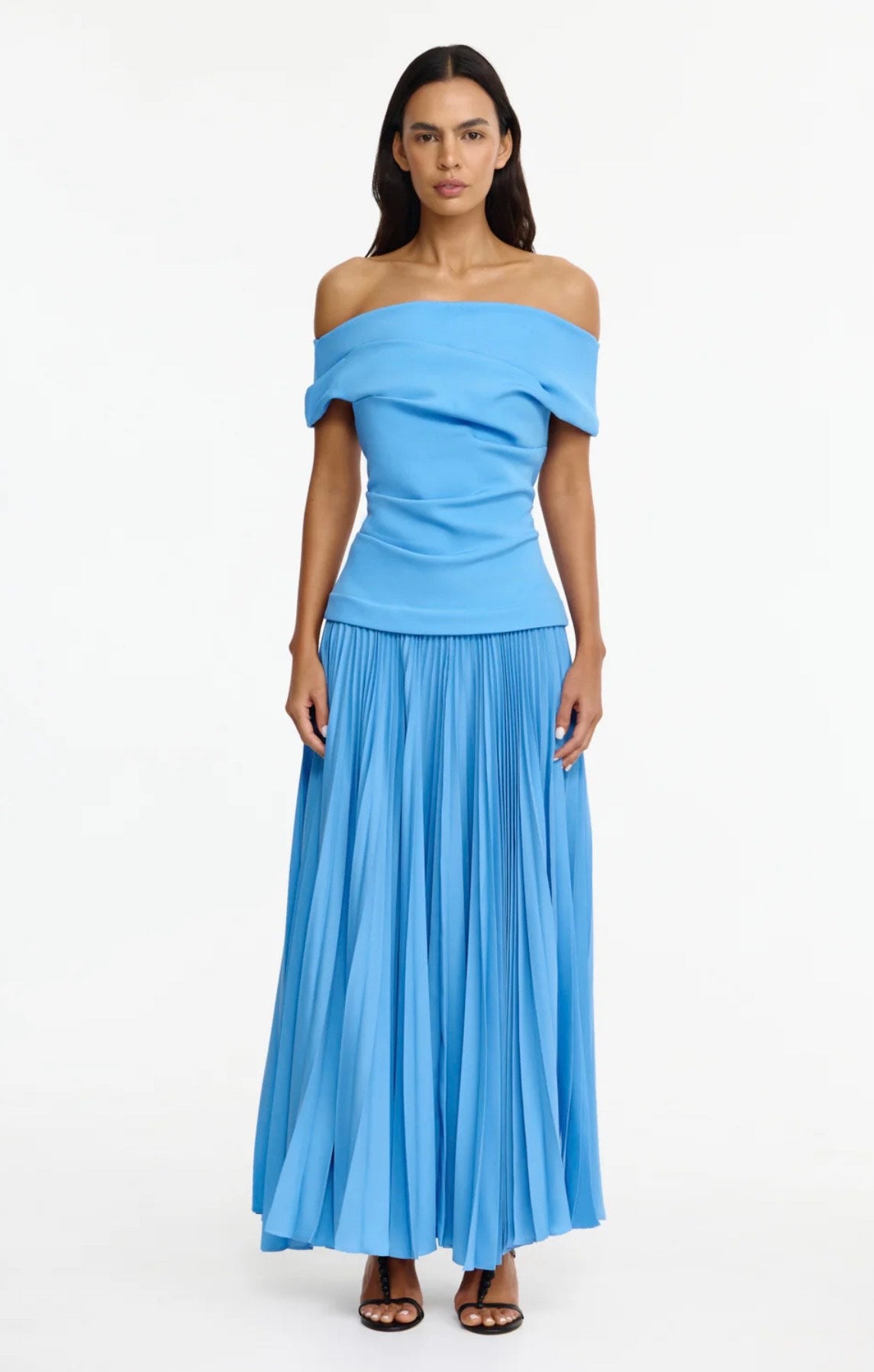 Acler Haileypark Maxi Dress in Alt Blue