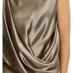 Acler Yalumla Maxi Dress in Walnut Close Up