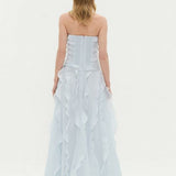 Aje Allairie Gown in Pale Blue