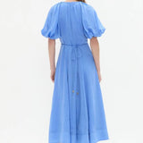 Aje Alma Midi Dress in Mist Blue