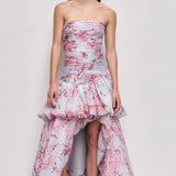 Aje Ambrose Gown in Cherry Blossom