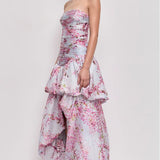 Aje Ambrose Gown in Cherry Blossom