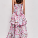 Aje Ambrose Gown in Cherry Blossom