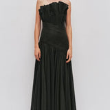 Aje Aquiline Dress in Hunter Green