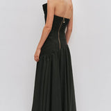 Aje Aquiline Dress in Hunter Green