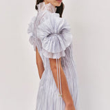 Aje Clara Maxi Dress in French Blue