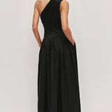 Aje Demi Midi Dress in Black