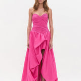 Aje Estelle Gown in Cerise Pink