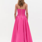Aje Estelle Gown in Cerise Pink