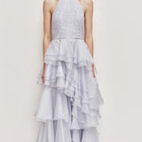 Aje Fayette Gown in French Blue