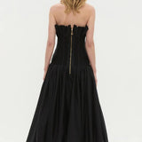 Aje Ivy Bubble Hem Gown