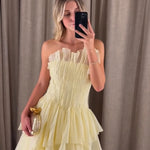 Aje Sonnet Gown in Butter