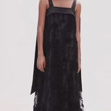 Aje Ursula Midi Dress in Black