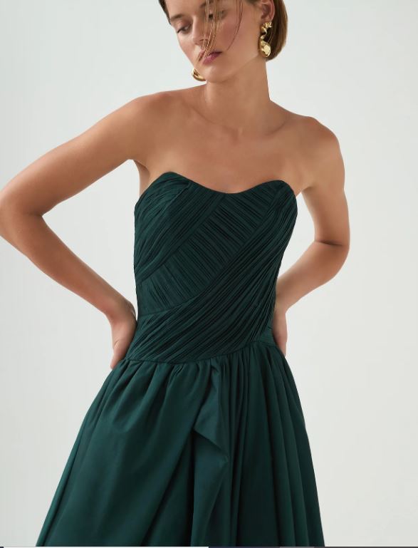 Aje Spatial Maxi Dress in Bonsai Green That Dress Hire Aje Spatial Maxi Dress in Bonsai Green That Dress Hire