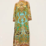 Alemais Clemenza Silk Midi Dress Front View