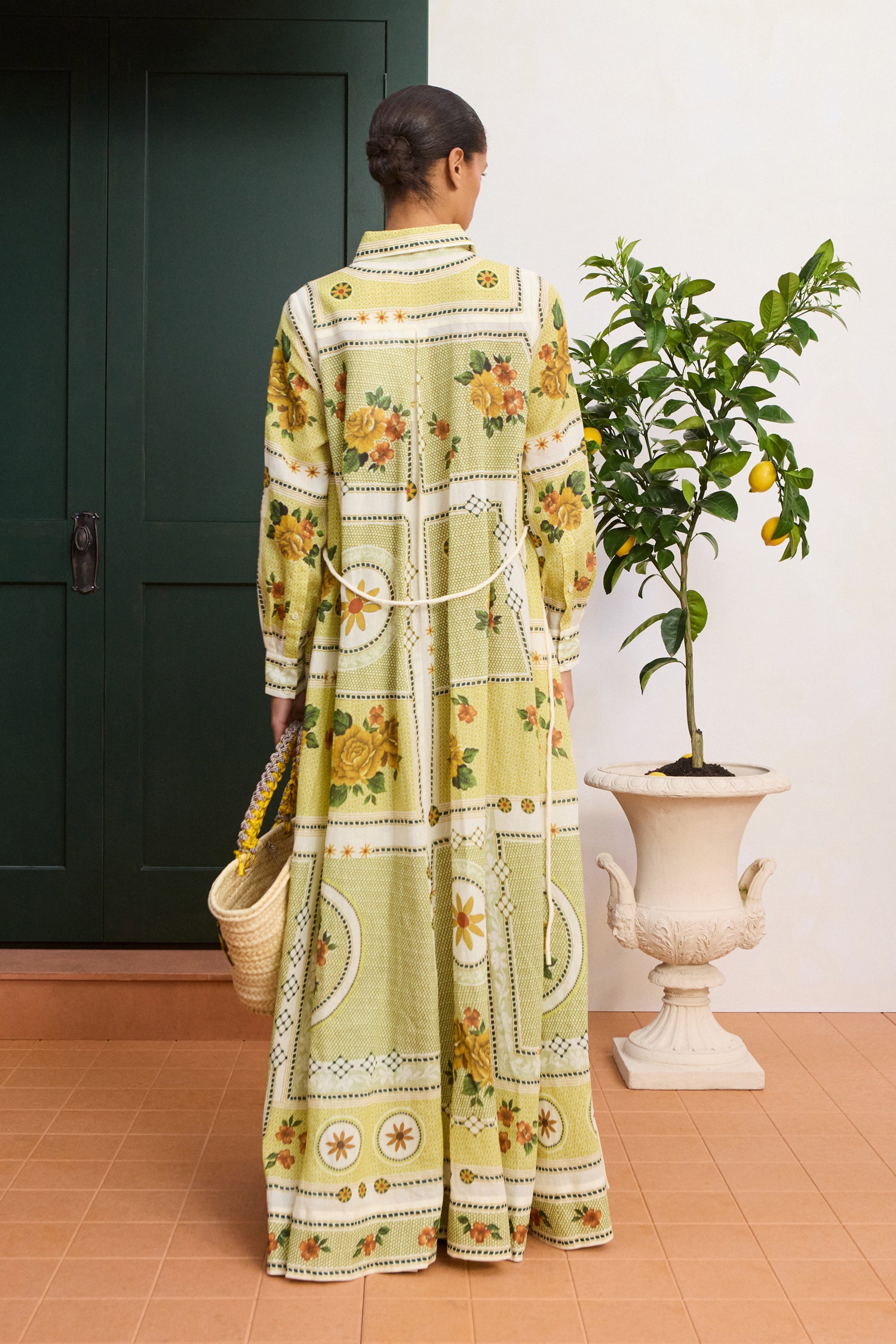 Alemais Dixie Shirtdress Back View
