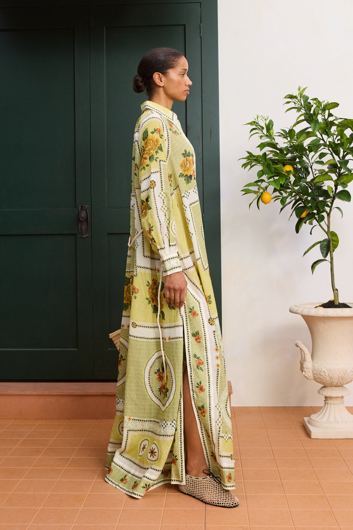 Alemais Dixie Shirtdress Side View