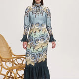 Alemais Madalena Midi Dress