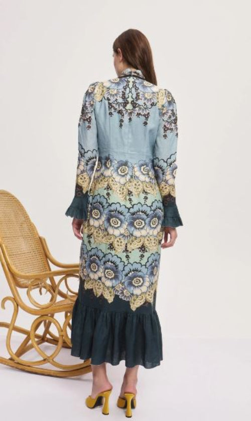 Alemais Madalena Midi Dress Back View