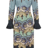 Alemais Madalena Midi Dress