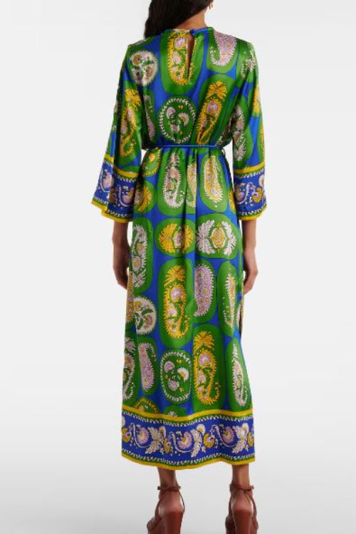 Alemais Printed Maxi Dress My Theresa Exclusive Back View