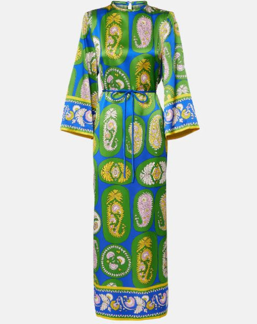 Alemais Printed Maxi Dress My Theresa Exclusive Unmodelled