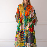 Alemais Tiger Shirtdress