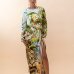 Alemais Toucan Tango Silk Midi Dress