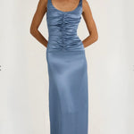 Ance Gria Atlein Dress in Vintage Blue