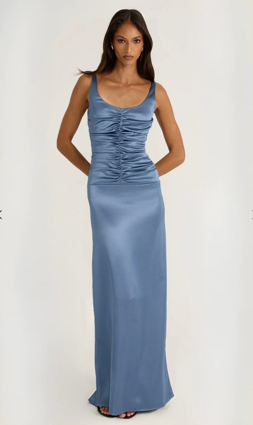 Ance Gria Atlein Dress in Vintage Blue