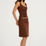 Ance Gria Atlein Set in Brown Side View