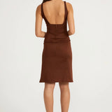 Ance Gria Atlein Set in Brown Back View