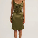 Ance Gria Atlein Set in Olive Front View