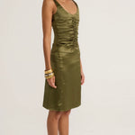 Ance Gria Atlein Set in Olive Side View