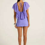 Ance Gria Clover Set in Periwinkle Back View