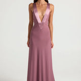 Ance Gria Rosa Gown in Mauve